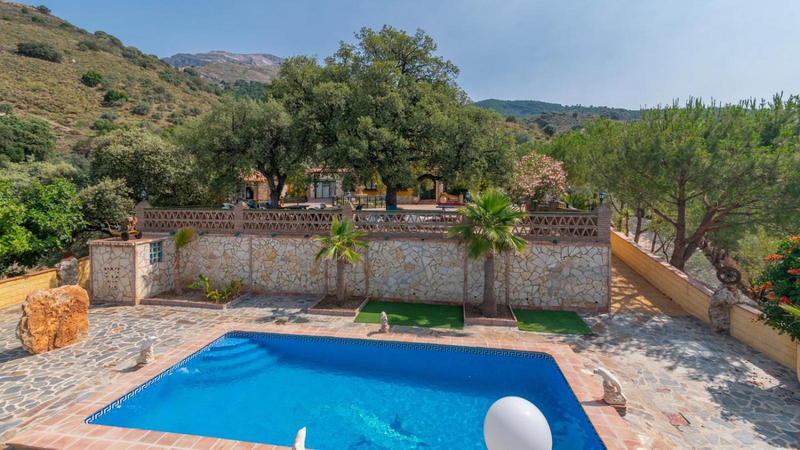 Villa Paraiso Andaluz Sedella by Ruralidays Esterno foto