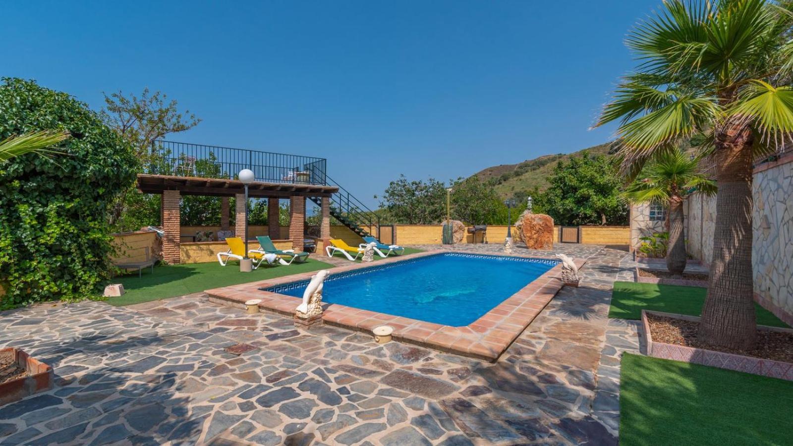 Villa Paraiso Andaluz Sedella by Ruralidays Esterno foto